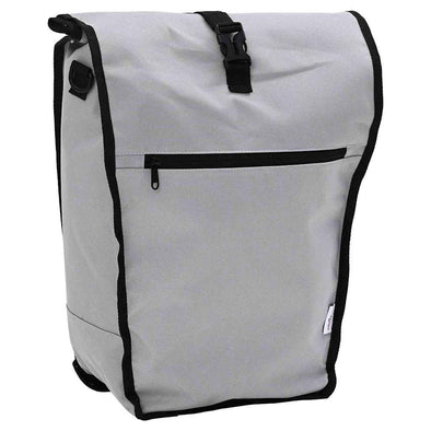 Bicycle Bag for Pannier Rack 20 L Grey 34x16x59 cm