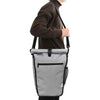 Bicycle Bag for Pannier Rack 20 L Grey 34x16x59 cm