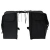 Bicycle Pannier Bag Double Bags 48 L Black