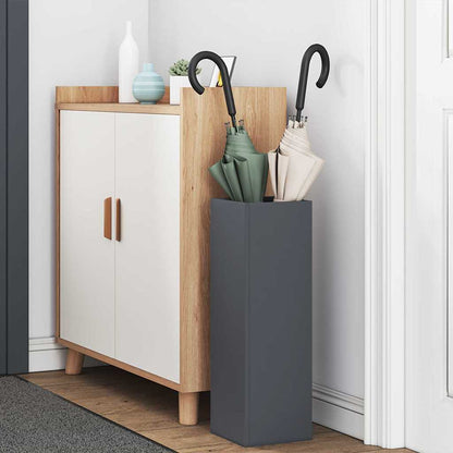Rain Umbrella Stand Anthracite 15.5 x 15.5 x 49 cm Steel