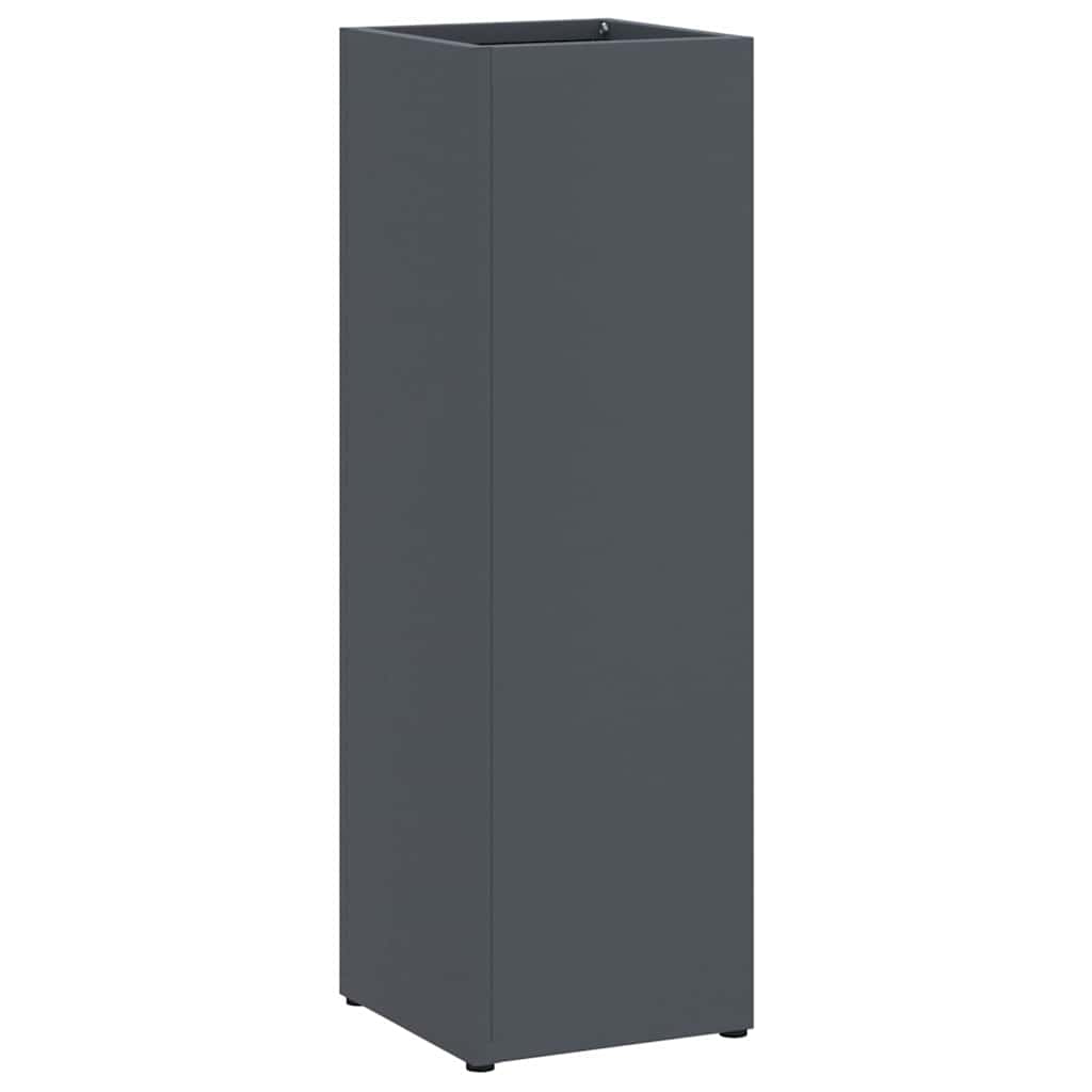 Rain Umbrella Stand Anthracite 15.5 x 15.5 x 49 cm Steel