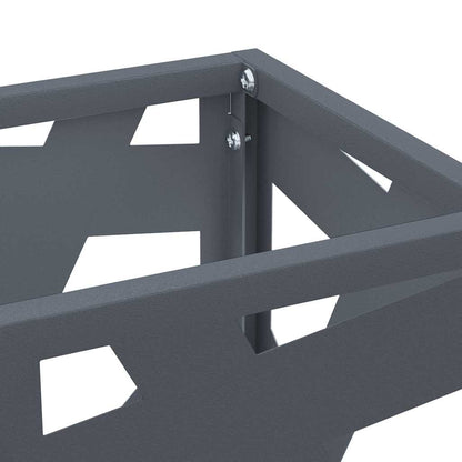 Rain Umbrella Stand Anthracite 15.5 x 15.5 x 49 cm Steel