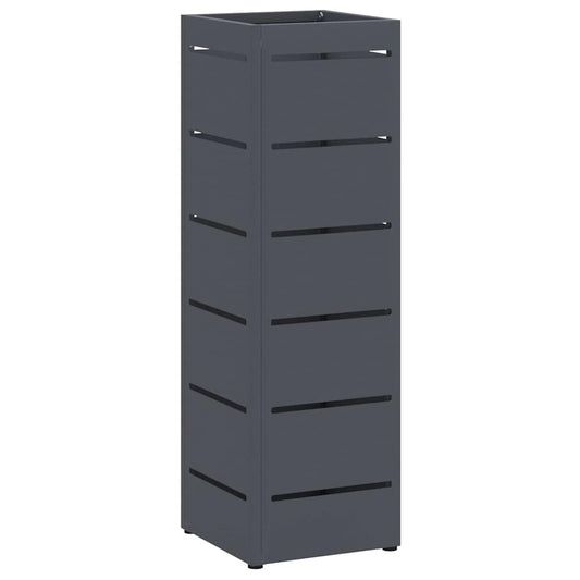Rain Umbrella Stand Anthracite 15.5 x 15.5 x 49 cm Steel