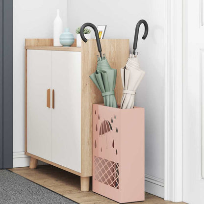 Rain Umbrella Stand Pink 28 x 12 x 41 cm Steel