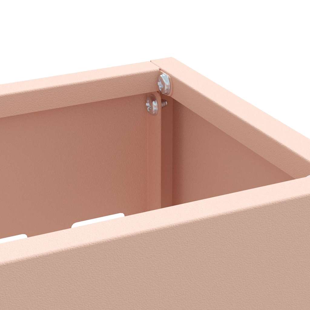 Rain Umbrella Stand Pink 28 x 12 x 41 cm Steel
