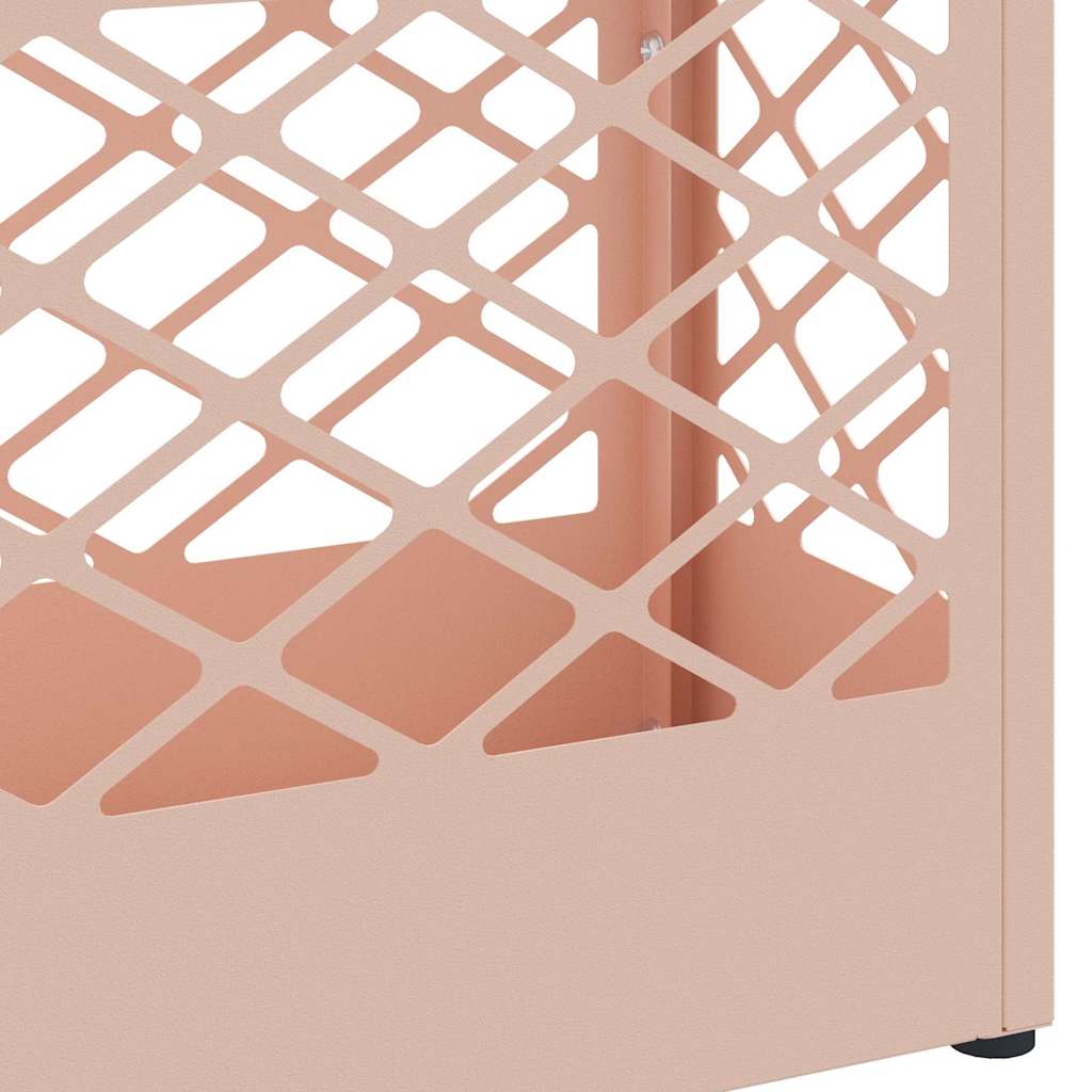 Rain Umbrella Stand Pink 28 x 12 x 41 cm Steel