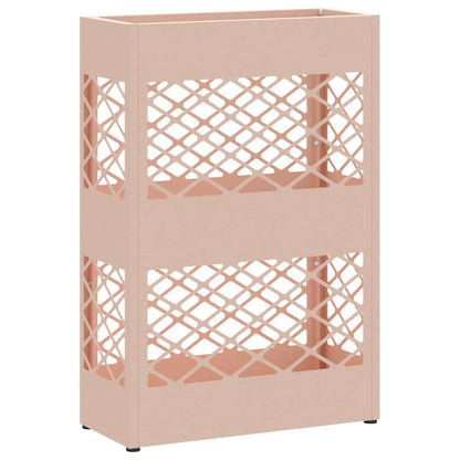 Rain Umbrella Stand Pink 28 x 12 x 41 cm Steel