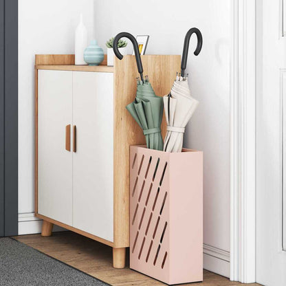 Rain Umbrella Stand Pink 28 x 12 x 41 cm Steel