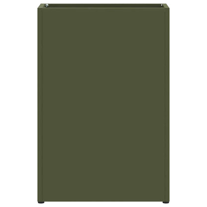 Rain Umbrella Stand Olive Green 28 x 12 x 41 cm Steel