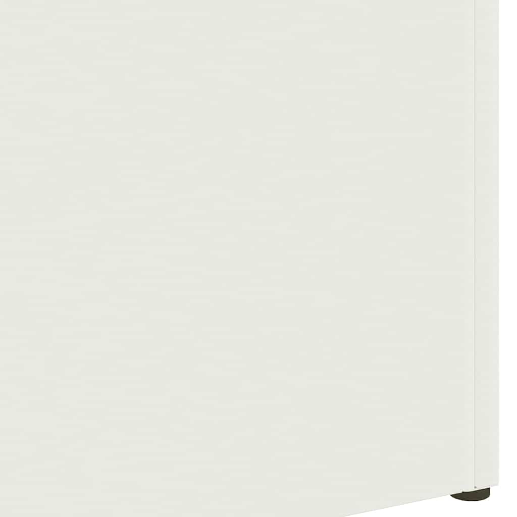Rain Umbrella Stand White 28 x 12 x 41 cm Steel