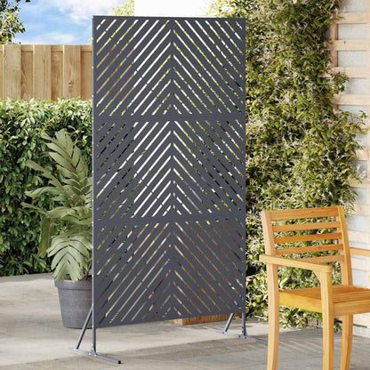 Privacy Screen 100 x 50 x 180 cm Steel Anthracite