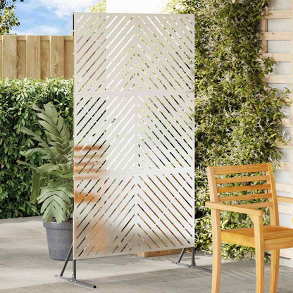 Privacy Screen 100 x 50 x 180 cm Stainless Steel Silver