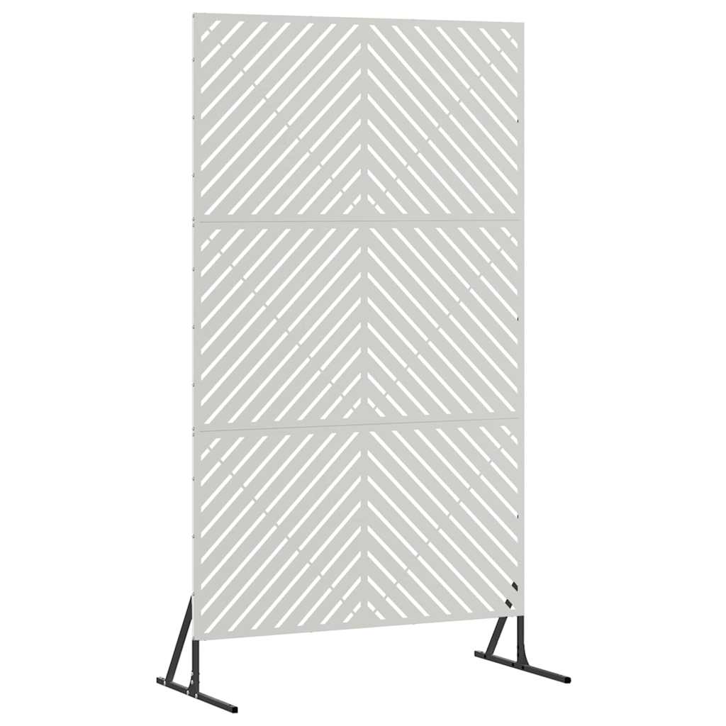 Privacy Screen 100 x 50 x 180 cm Stainless Steel Silver