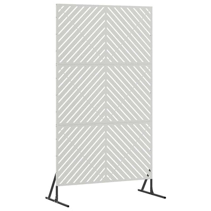 Privacy Screen 100 x 50 x 180 cm Stainless Steel Silver