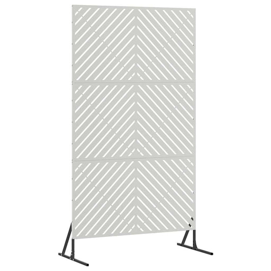 Privacy Screen 100 x 50 x 180 cm Stainless Steel Silver