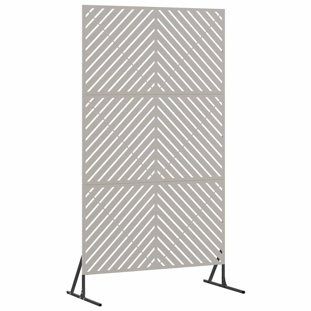 Privacy Screen 100 x 50 x 180 cm Weathering Steel Rusty