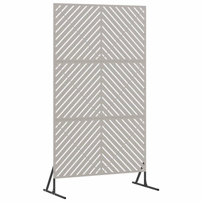 Privacy Screen 100 x 50 x 180 cm Weathering Steel Rusty