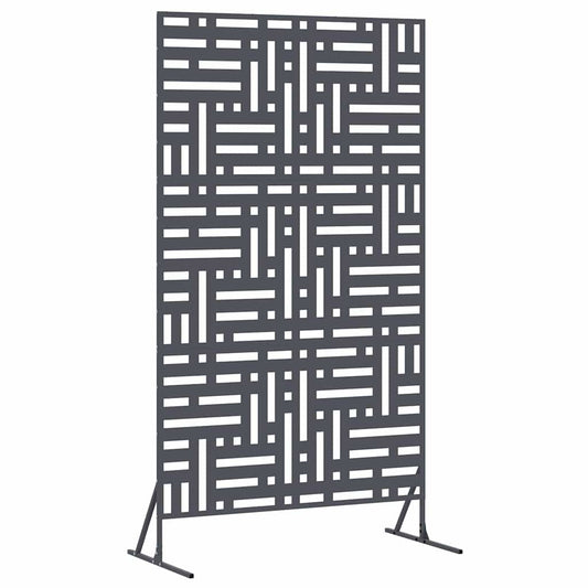 Privacy Screen 100 x 50 x 180 cm Steel Anthracite