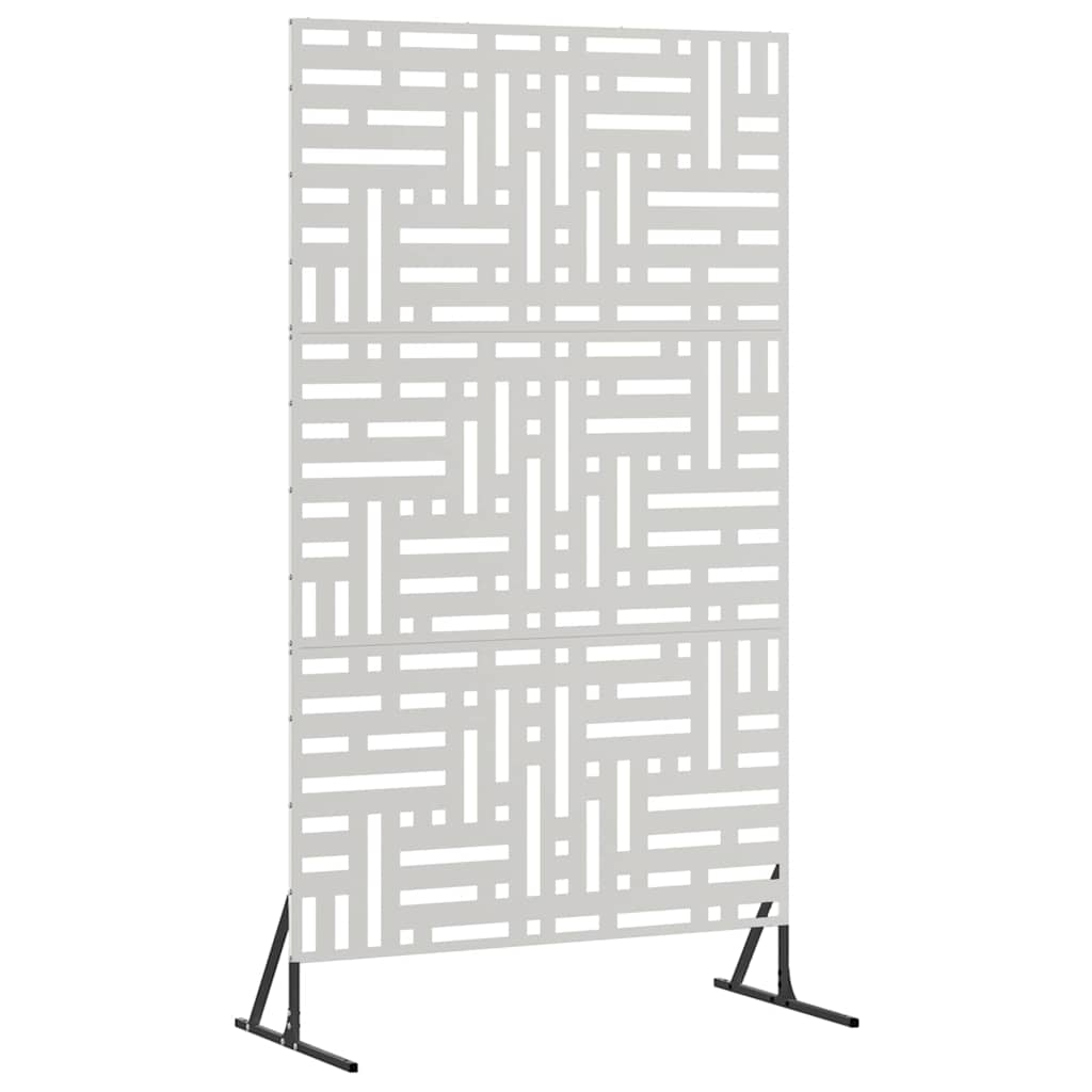 Privacy Screen 100 x 50 x 180 cm Stainless Steel Silver