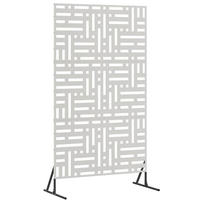 Privacy Screen 100 x 50 x 180 cm Stainless Steel Silver