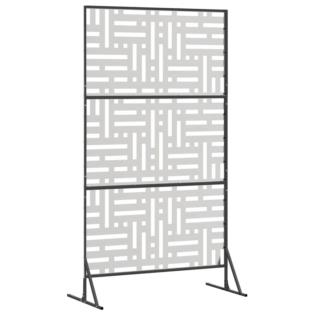 Privacy Screen 100 x 50 x 180 cm Stainless Steel Silver