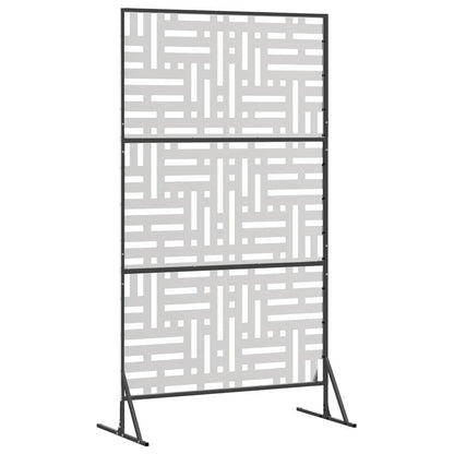 Privacy Screen 100 x 50 x 180 cm Stainless Steel Silver