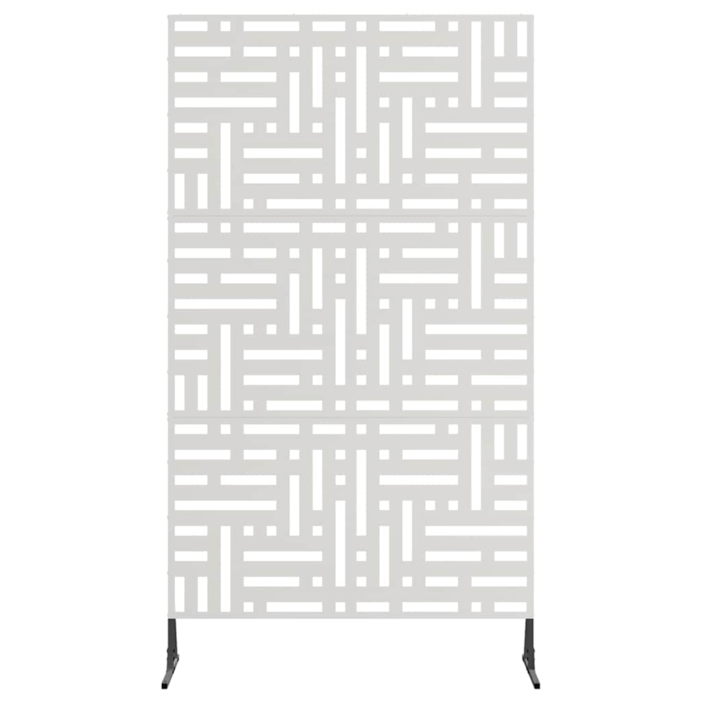Privacy Screen 100 x 50 x 180 cm Stainless Steel Silver