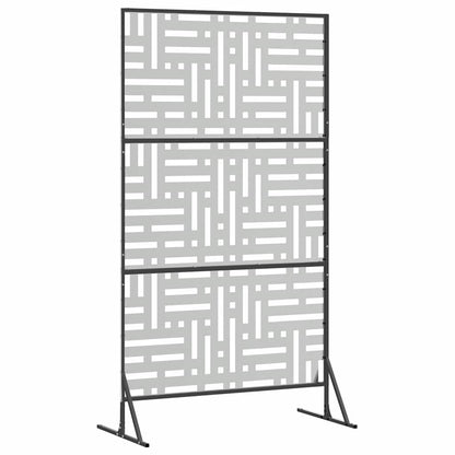 Privacy Screen 100 x 50 x 180 cm Galvanised Steel Silver