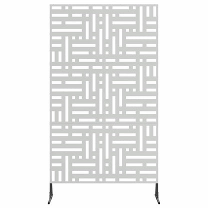 Privacy Screen 100 x 50 x 180 cm Galvanised Steel Silver