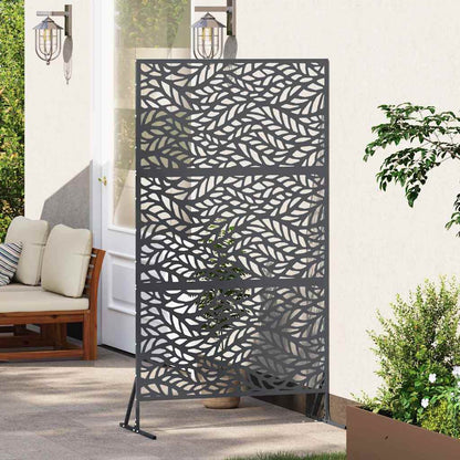 Privacy Screen 100 x 50 x 180 cm Steel Anthracite