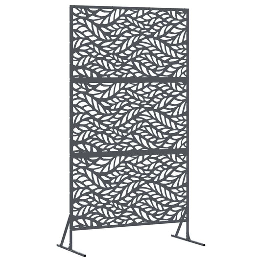 Privacy Screen 100 x 50 x 180 cm Steel Anthracite