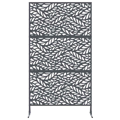Privacy Screen 100 x 50 x 180 cm Steel Anthracite