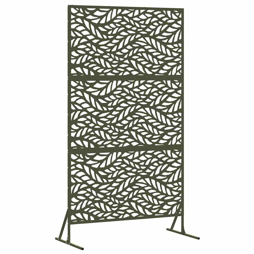 Privacy Screen 100 x 50 x 180 cm Steel Olive Green