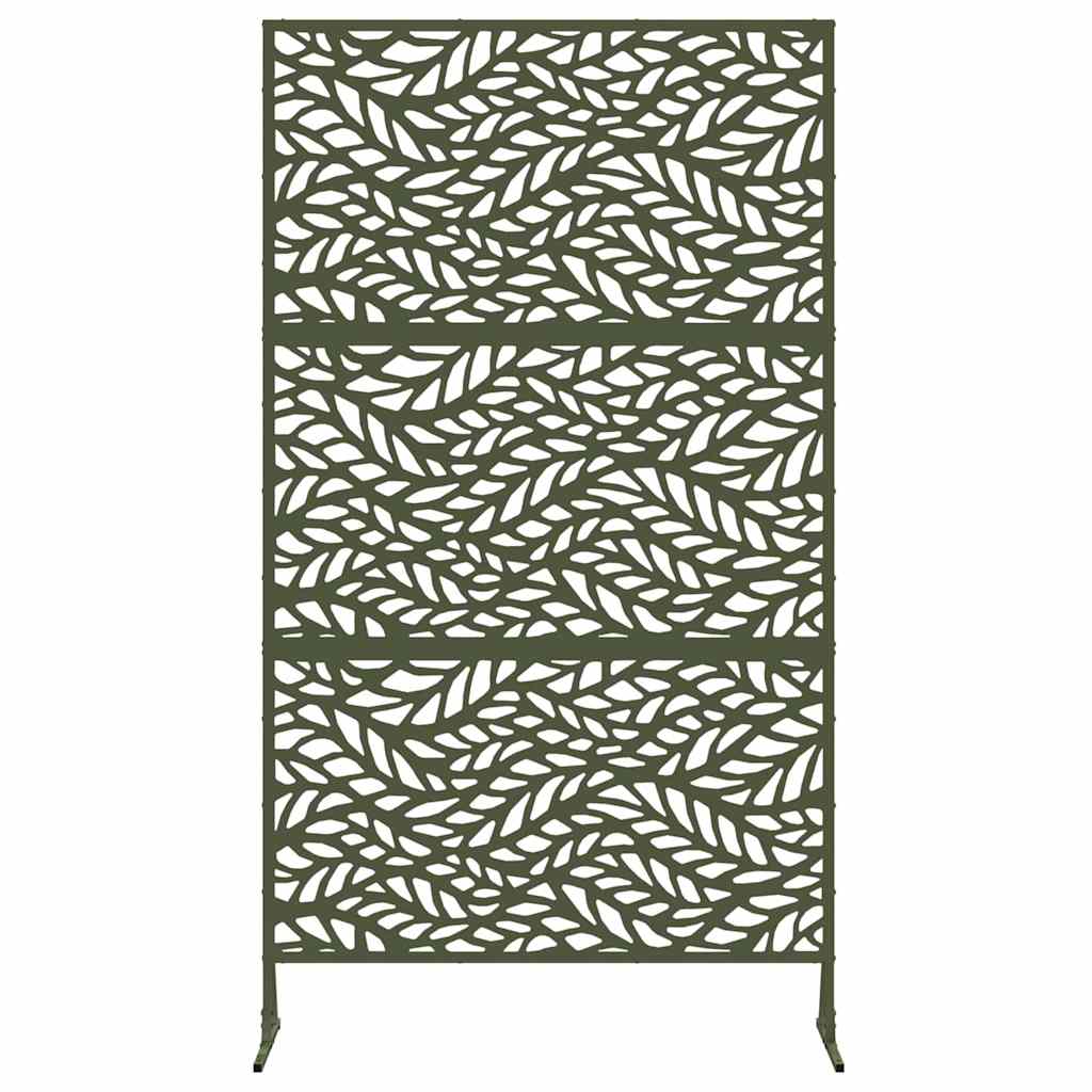 Privacy Screen 100 x 50 x 180 cm Steel Olive Green