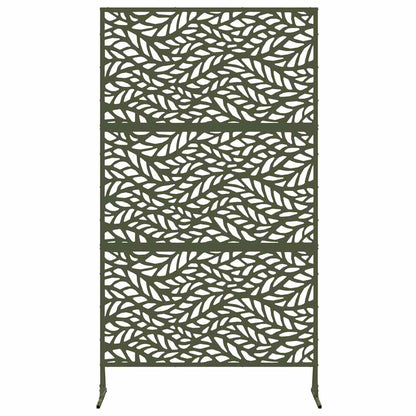 Privacy Screen 100 x 50 x 180 cm Steel Olive Green