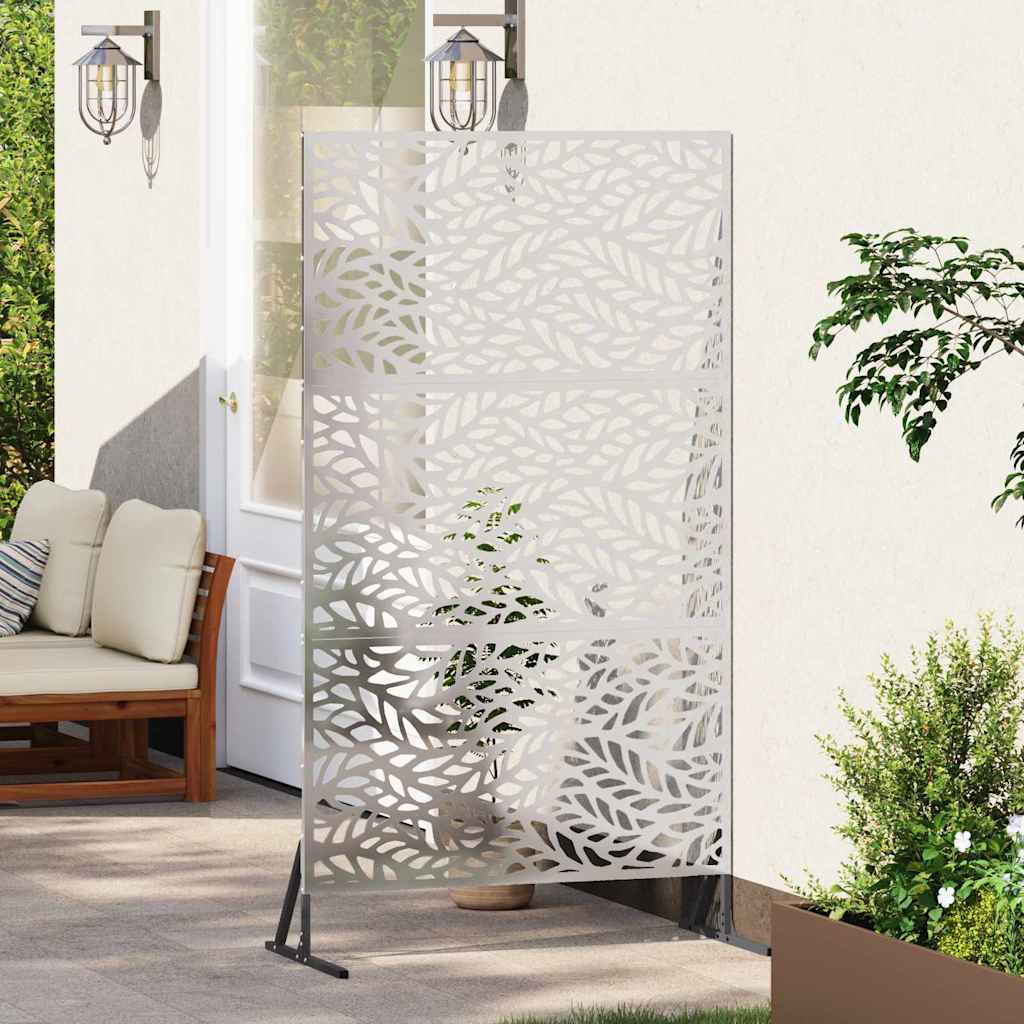 Privacy Screen 100 x 50 x 180 cm Stainless Steel Silver