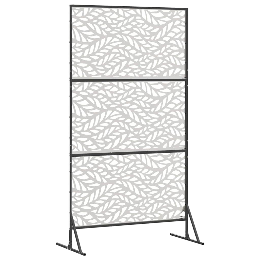 Privacy Screen 100 x 50 x 180 cm Stainless Steel Silver