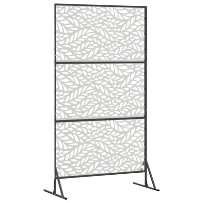 Privacy Screen 100 x 50 x 180 cm Stainless Steel Silver