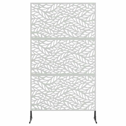 Privacy Screen 100 x 50 x 180 cm Galvanised Steel Silver