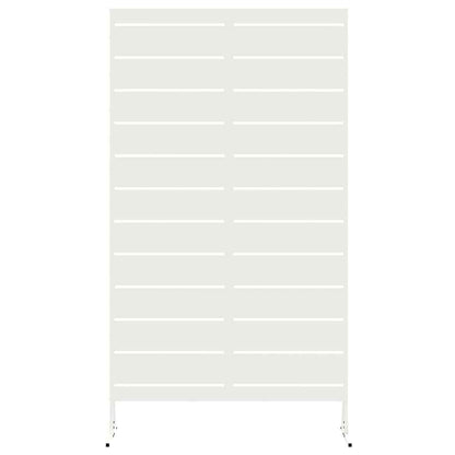 Privacy Screen 100 x 50 x 180 cm Steel White