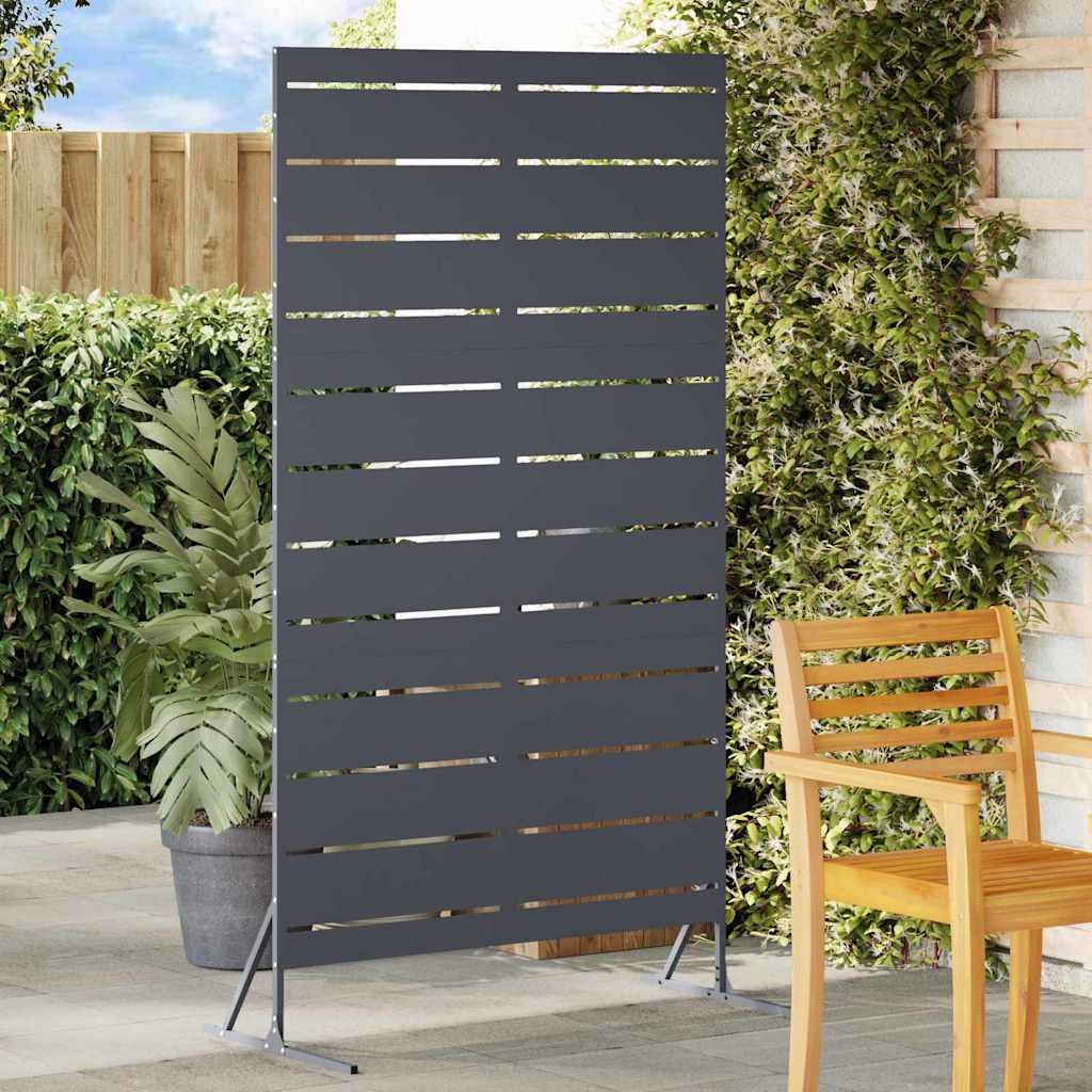 Privacy Screen 100 x 50 x 180 cm Steel Anthracite