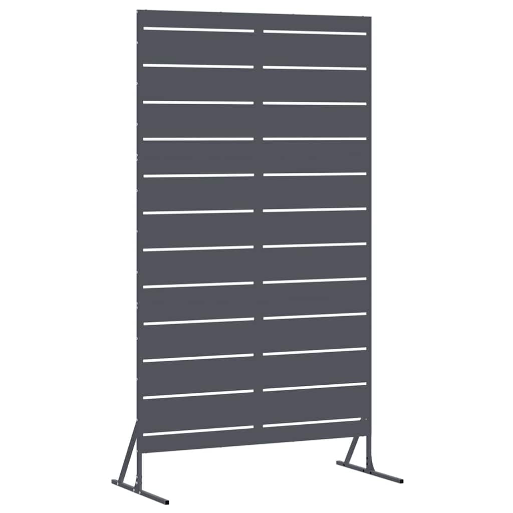 Privacy Screen 100 x 50 x 180 cm Steel Anthracite