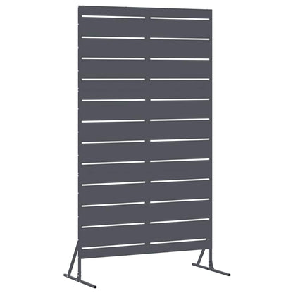 Privacy Screen 100 x 50 x 180 cm Steel Anthracite