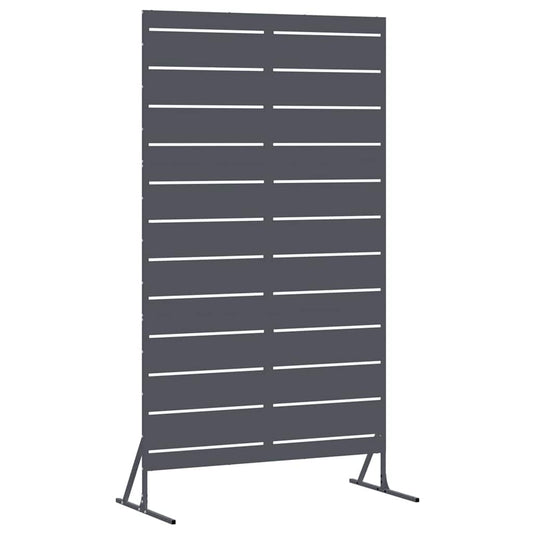 Privacy Screen 100 x 50 x 180 cm Steel Anthracite