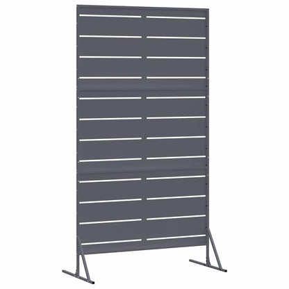 Privacy Screen 100 x 50 x 180 cm Steel Anthracite