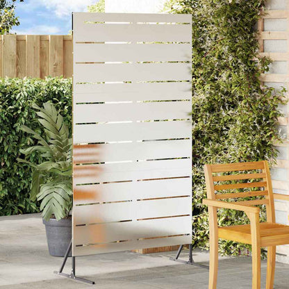 Privacy Screen 100 x 50 x 180 cm Stainless Steel Silver