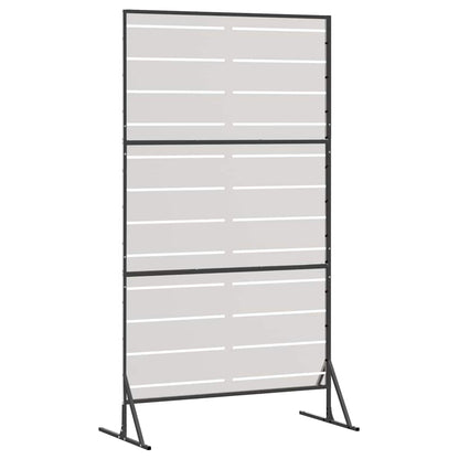 Privacy Screen 100 x 50 x 180 cm Stainless Steel Silver