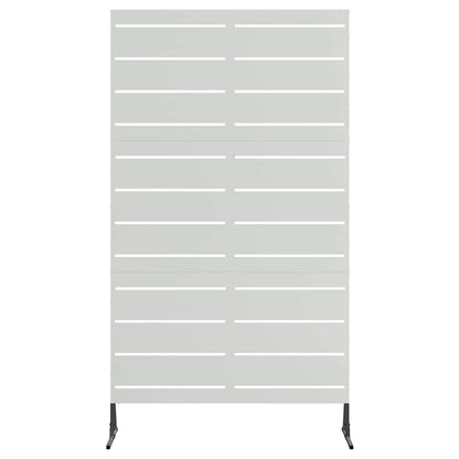 Privacy Screen 100 x 50 x 180 cm Galvanised Steel Silver