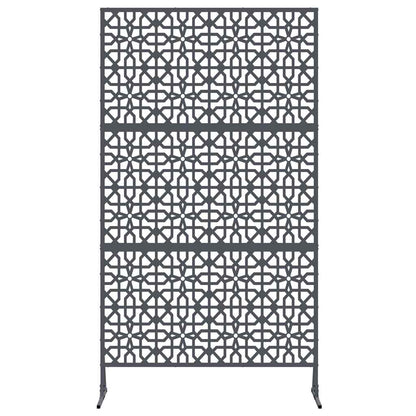 Privacy Screen 100 x 50 x 180 cm Steel Anthracite