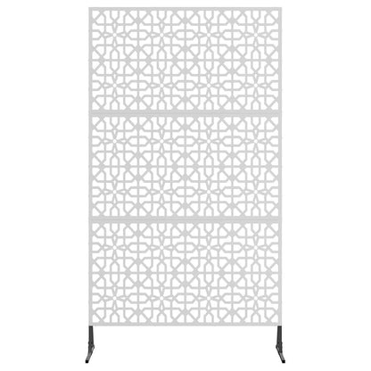 Privacy Screen 100 x 50 x 180 cm Galvanised Steel Silver